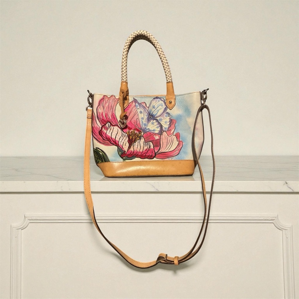 Brighton Butterfly Floral Print Women's Handbag